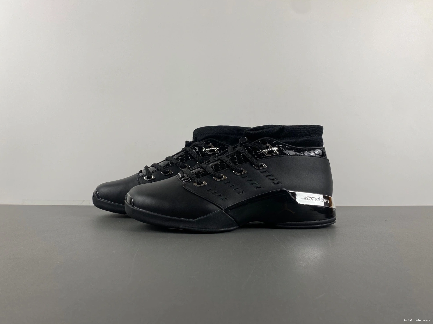 'Black Chrome' OG Low Air 303891-004 Jordan 17 1025